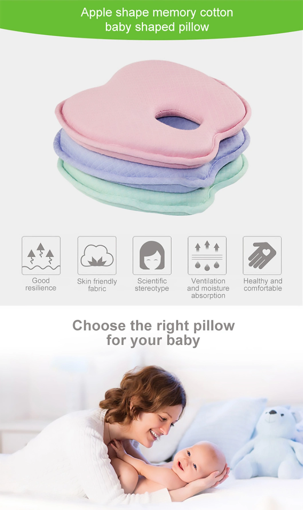 Travel Pillow Car Air Flight Inflatable Pillows Foam Massage Pillow