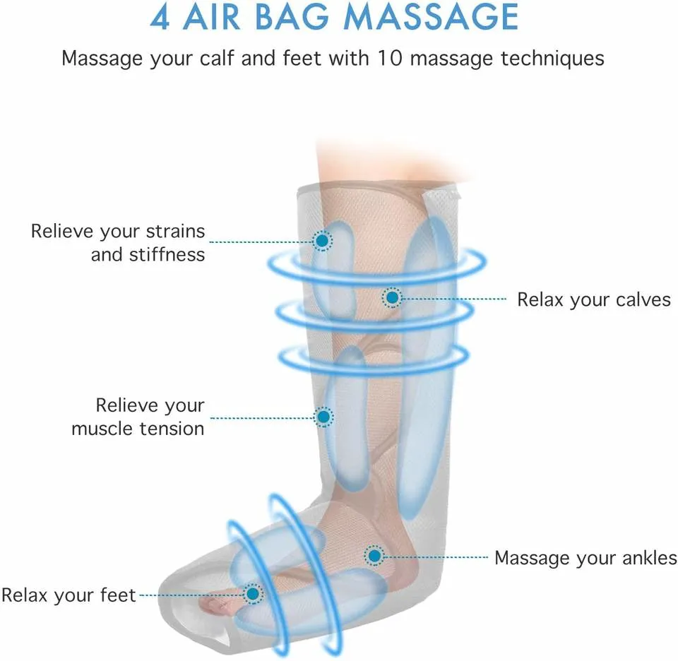 OEM Air Compression Foot Leg Massager Pressoth