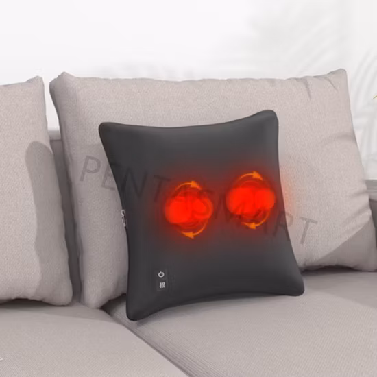 ホット販売電動バックピローマッサージャーマッスルリラックス指圧マッサージシートクッション