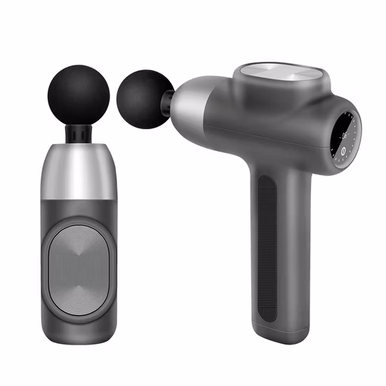 LCDタッチスクリーンを備えたアスリート向けハンドヘルドボディバックマッサージャー